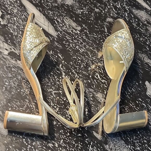 BRAND NEW NINE WEST WOMEN’S BLOCK HEEL SANDALS - Picture 12 of 16